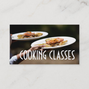 Carte De Visite Cuisine Classes Restaurant Bar Fer Chef