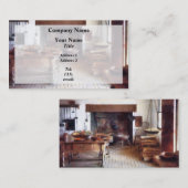 Carte De Visite Cuisine coloniale (Devant / Derrière)