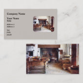 Carte De Visite Cuisine coloniale (Devant / Derrière)