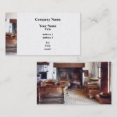 Carte De Visite Cuisine coloniale (Devant / Derrière)
