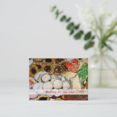 Carte De Visite Cuisine - Cookies de Noël (Debout devant)