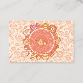 Carte De Visite Cuisine Cuisine Orange (Devant)