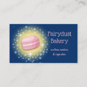 Carte De Visite Cuisine fée magique étoiles macaron biscuits boula (Devant)