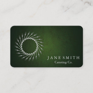 Carte De Visite Cuisine Fleur Batteur pour Boulangerie, Traiteur