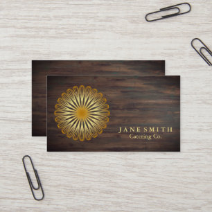 Carte De Visite Cuisine Fleur Whisk pour boulangerie, Restauration