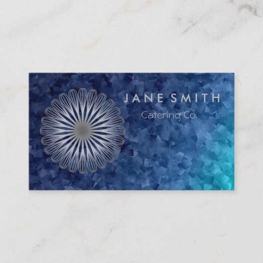 Carte De Visite Cuisine Fleur Whisk pour boulangerie, Restauration (Devant)