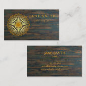 Carte De Visite Cuisine Fleur Whisk pour boulangerie, Restauration (Devant / Derrière)