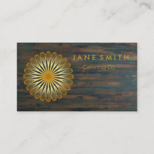 Carte De Visite Cuisine Fleur Whisk pour boulangerie, Restauration