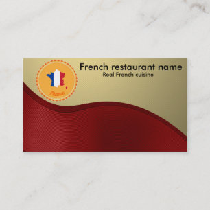 Carte De Visite Cuisine française