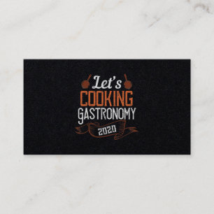 Carte De Visite Cuisine Gastronomie 2022