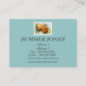 Carte De Visite Cuisine heureuse (Dos)