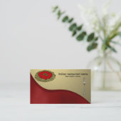 Carte De Visite Cuisine italienne (Debout devant)