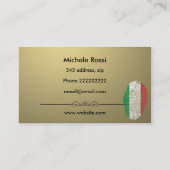 Carte De Visite Cuisine italienne (Dos)