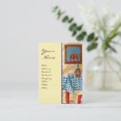 CARTE DE VISITE CUISINE ITALIENNE À FLORENCE (Debout devant)