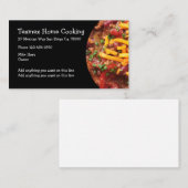 Carte De Visite Cuisine mexicaine de restaurant (Devant / Derrière)