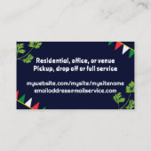 Carte De Visite Cuisine mexicaine du sud-ouest de Cactus (Dos)