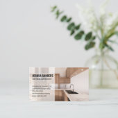 Carte De Visite Cuisine moderne | Cabinétique | Intérieur (Debout devant)
