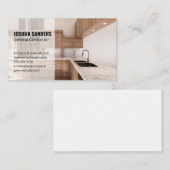 Carte De Visite Cuisine moderne | Cabinétique | Intérieur (Devant / Derrière)