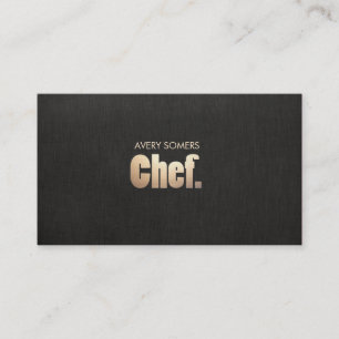 Carte De Visite Cuisine simple et personnelle
