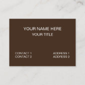 Carte De Visite Cuisine Spatula colorée Restaurant Restauration (Dos)