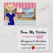 Carte De Visite Cuisine / Traiteur (Devant / Derrière)