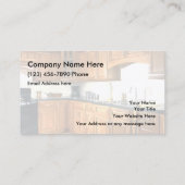 Carte De Visite Cuisine transformant Backgound en pierre (Dos)