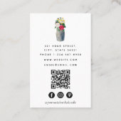 Carte De Visite Cuisine Ustensiles Repas Chef Restauration Restaur (Dos)