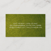 Carte De Visite Cuisine verte (Dos)