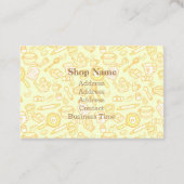 Carte De Visite Cuisine verte (Dos)