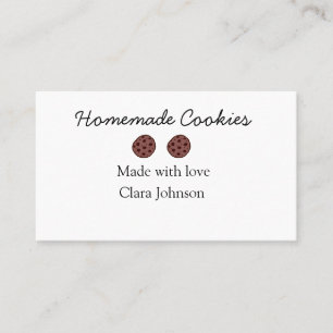 Carte De Visite Cuisinés maison ajoutez votre texte nom personnali