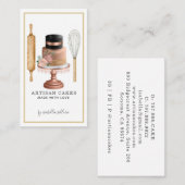 Carte De Visite Cuisinier Cuisinier Cuisinier Cuisinier Cuisinier (Devant / Derrière)