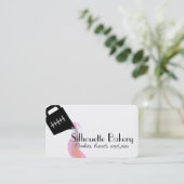 Carte De Visite Cuisinier pâtissier pâtissier pâtissier pâtissier (Debout devant)