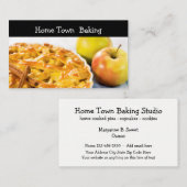 Carte De Visite Cuisson à la maison et boulangerie Businescards (Devant / Derrière)