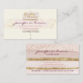 Carte De Visite Cuisson maison jaune en ligne traiter les ventes (Devant / Derrière)