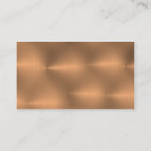 Carte De Visite Cuivre brossé (Dos)