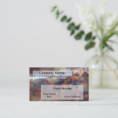 Carte De Visite Cuivre chauffé (Debout devant)