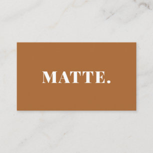 Carte De Visite Cuivre   Moderne Élégant Minimaliste Professionnel