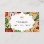 Carte de visite culinaire (Devant)