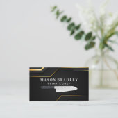 Carte De Visite Culinaire | Couteau de cuisine | Cuisine (Debout devant)