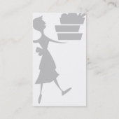 carte de visite culinaire de cours de cuisine de (Dos)