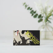 Carte De Visite Culte Religion Religion Chrétien (Debout devant)