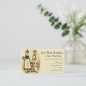 Carte De Visite Cultivateurs suisses de vin dans le costume (Debout devant)