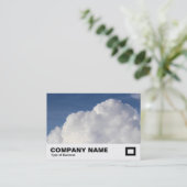 Carte De Visite Cumulus Cloud (Debout devant)