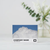 Carte De Visite Cumulus Cloud (Debout devant)