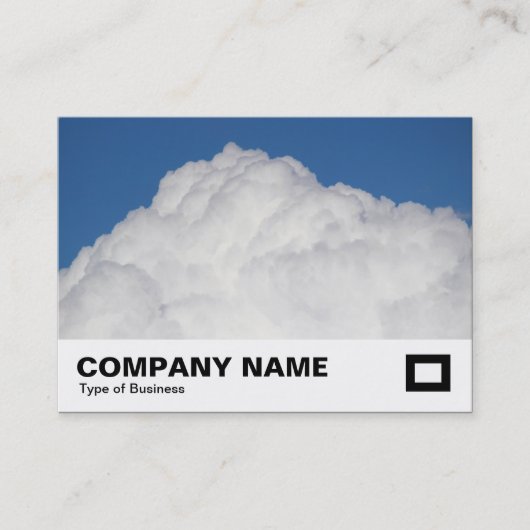 Carte De Visite Cumulus Cloud (Devant)