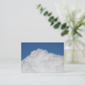 Carte De Visite Cumulus Cloud (Debout devant)