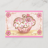 Carte de visite Cupcake (Devant)