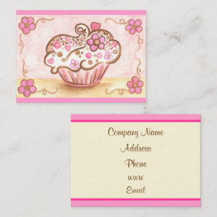 Carte de visite Cupcake