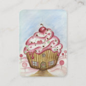 Carte de visite Cupcake (Devant)