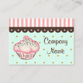 Carte de visite Cupcake (Devant)